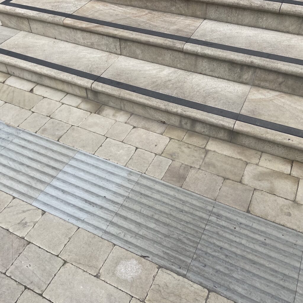 Hazard Warning Paving